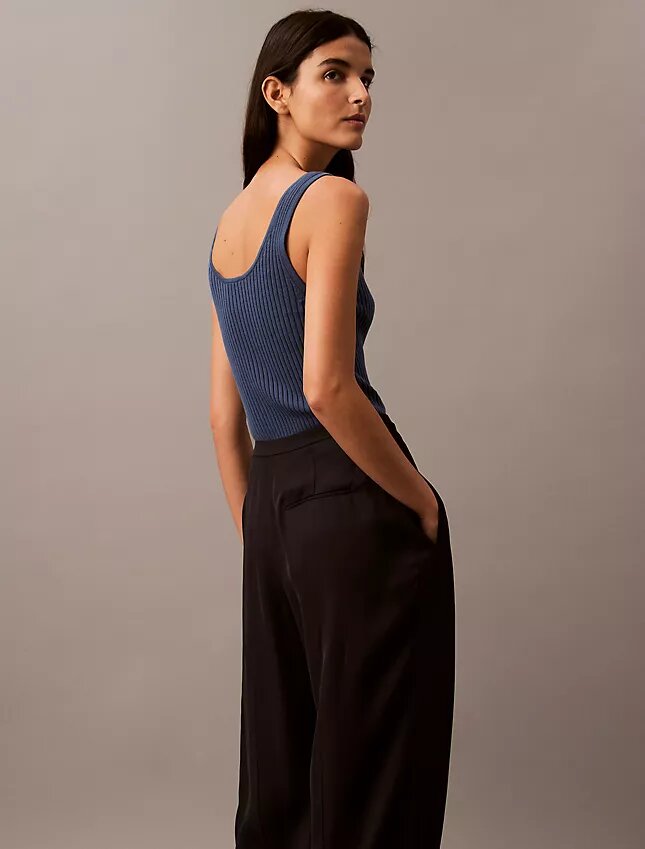 Maßgeschneiderte Hose mit hoher Taille Maßgeschneiderte Hose mit hoher Taille