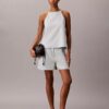 Maßgeschneiderte Shorts aus Leinenmischung Maßgeschneiderte Shorts aus Leinenmischung