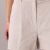Maßgeschneiderte Shorts aus Leinenmischung Maßgeschneiderte Shorts aus Leinenmischung