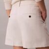 Maßgeschneiderte Shorts aus Leinenmischung Maßgeschneiderte Shorts aus Leinenmischung