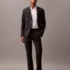 Maßgeschneiderte Slim-Fit-Hose aus Wollmischung Maßgeschneiderte Slim-Fit-Hose aus Wollmischung