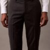 Maßgeschneiderte Slim-Fit-Hose aus Wollmischung Maßgeschneiderte Slim-Fit-Hose aus Wollmischung