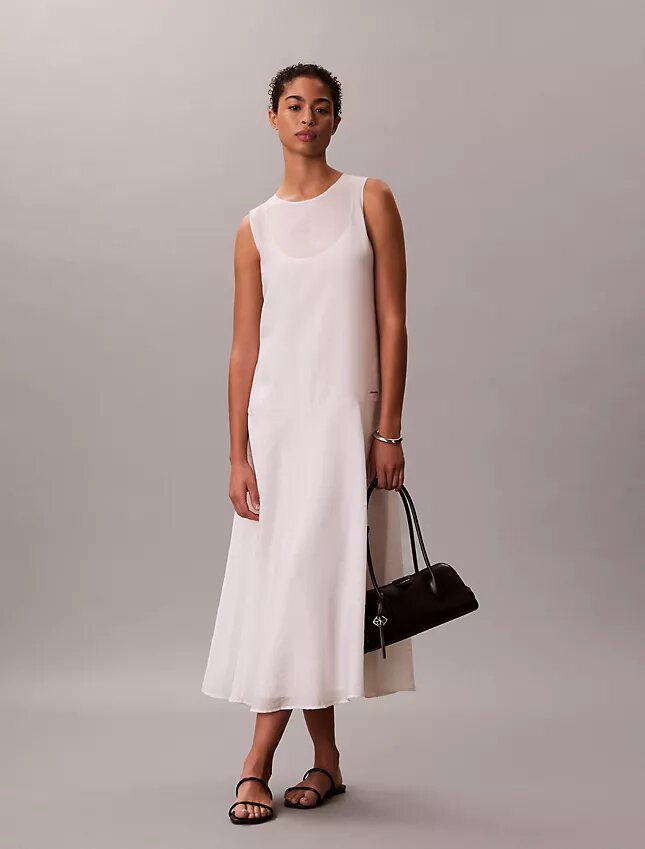 Maxikleid aus Voile Maxikleid aus Voile