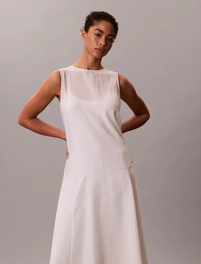 Maxikleid aus Voile Maxikleid aus Voile