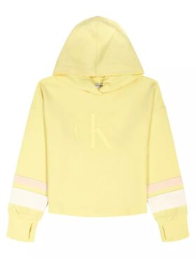 Mädchen-Hoodie mit Monogram