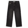 Mädchen-Jeans mit Naht und weitem Bein Mädchen-Jeans mit Naht und weitem Bein