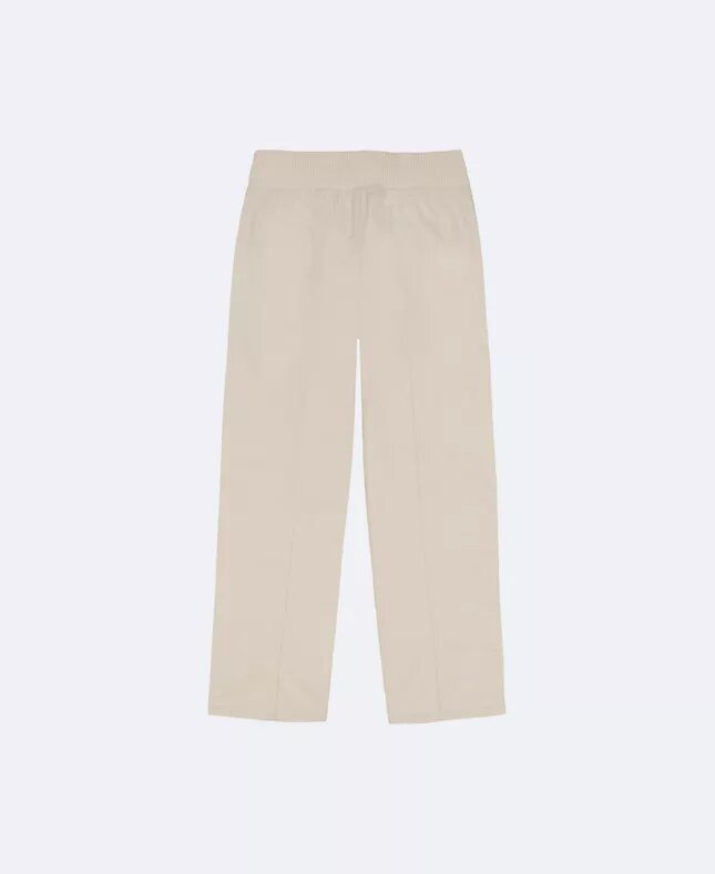 Mädchen-Twill-Hose mit weitem Bein Mädchen-Twill-Hose mit weitem Bein