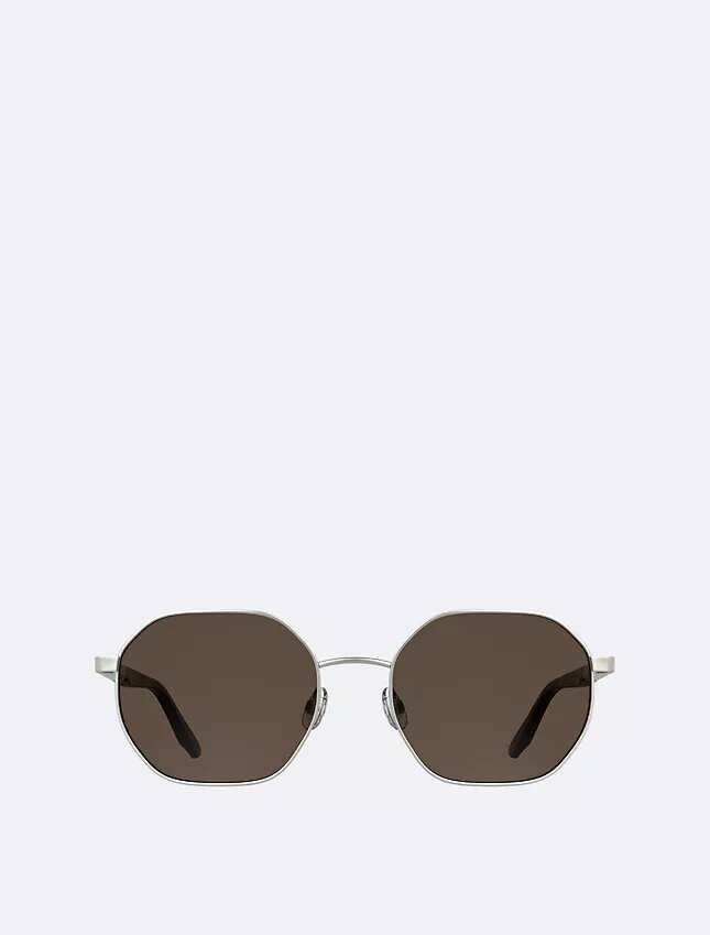 Metall-Sonnenbrille in modifizierter rechteckiger Form Metall-Sonnenbrille in modifizierter rechteckiger Form