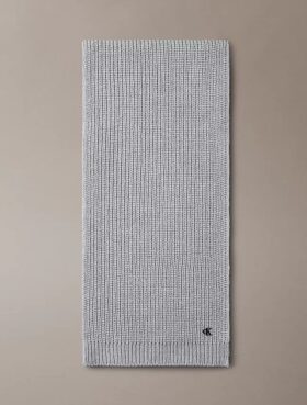 Metallic-Strickschal