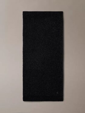 Metallic-Strickschal