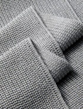 Metallic-Strickschal