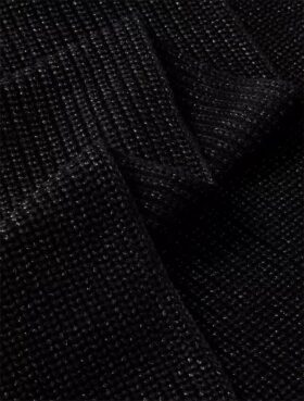 Metallic-Strickschal