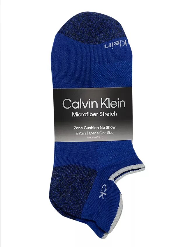 Microfiber-No-Show-Socken im 6er-Pack Microfiber-No-Show-Socken im 6er-Pack