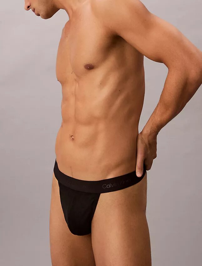 Microfiber-Spitzen-Thong Microfiber-Spitzen-Thong