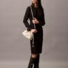Midi-Kleid aus Krepp Midi-Kleid aus Krepp