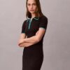 Midi-Kleid mit Colorblock-Besatz Midi-Kleid mit Colorblock-Besatz