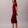 Midi-Kleid mit Colorblock-Besatz Midi-Kleid mit Colorblock-Besatz