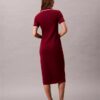 Midi-Kleid mit Colorblock-Besatz Midi-Kleid mit Colorblock-Besatz