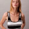 Midi-Tank-Kleid aus geripptem Baumwollstoff Midi-Tank-Kleid aus geripptem Baumwollstoff