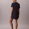Mini-T-Shirt-Kleid mit Blumenprint