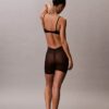 Minimalistische Boyshorts mit tiefem Rückenausschnitt aus Mesh Minimalistische Boyshorts mit tiefem Rückenausschnitt aus Mesh