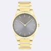 Minimalistische Uhr mit integriertem Gliederarmband, 32 mm Minimalistische Uhr mit integriertem Gliederarmband, 32 mm