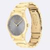 Minimalistische Uhr mit integriertem Gliederarmband, 32 mm Minimalistische Uhr mit integriertem Gliederarmband, 32 mm