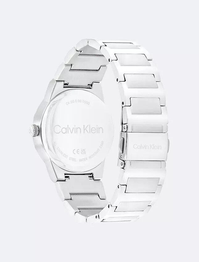 Minimalistische Uhr mit integriertem Gliederarmband, 32 mm Minimalistische Uhr mit integriertem Gliederarmband, 32 mm