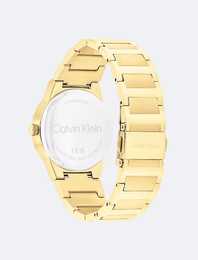Minimalistische Uhr mit integriertem Gliederarmband, 32 mm Minimalistische Uhr mit integriertem Gliederarmband, 32 mm
