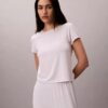 Modal-Stretch-Baby-T-Shirt mit Drop-Stitch-Muster Modal-Stretch-Baby-T-Shirt mit Drop-Stitch-Muster