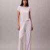 Modal-Stretch-Baby-T-Shirt mit Drop-Stitch-Muster Modal-Stretch-Baby-T-Shirt mit Drop-Stitch-Muster