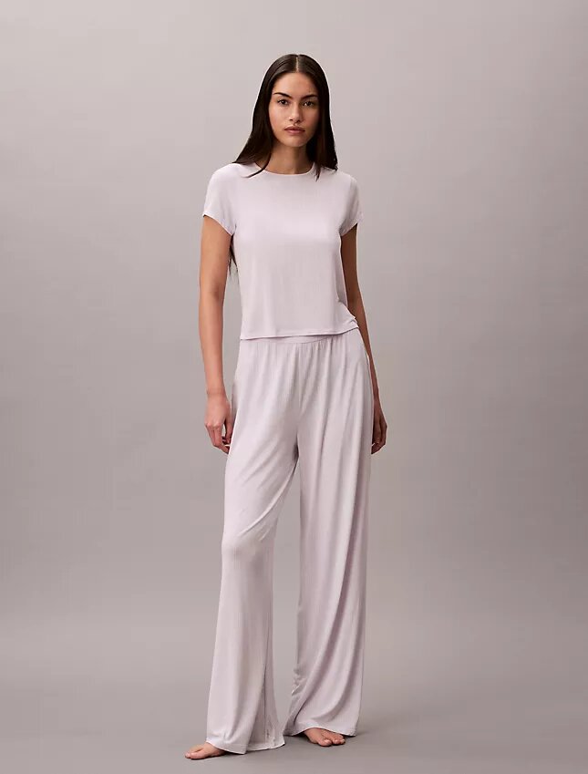 Modal-Stretch-Baby-T-Shirt mit Drop-Stitch-Muster Modal-Stretch-Baby-T-Shirt mit Drop-Stitch-Muster