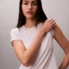 Modal-Stretch-Baby-T-Shirt mit Drop-Stitch-Muster Modal-Stretch-Baby-T-Shirt mit Drop-Stitch-Muster