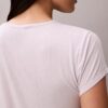 Modal-Stretch-Baby-T-Shirt mit Drop-Stitch-Muster Modal-Stretch-Baby-T-Shirt mit Drop-Stitch-Muster