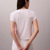 Modal-Stretch-Baby-T-Shirt mit Drop-Stitch-Muster Modal-Stretch-Baby-T-Shirt mit Drop-Stitch-Muster