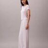 Modal-Stretch-Baby-T-Shirt mit Drop-Stitch-Muster Modal-Stretch-Baby-T-Shirt mit Drop-Stitch-Muster
