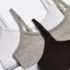 Modern Cotton-Bralettes für Mädchen im 3er-Pack