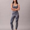 Moderne 7/8-Leggings mit Sportprint und hoher Taille