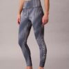 Moderne 7/8-Leggings mit Sportprint und hoher Taille