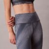 Moderne 7/8-Leggings mit Sportprint und hoher Taille