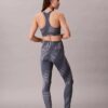 Moderne 7/8-Leggings mit Sportprint und hoher Taille