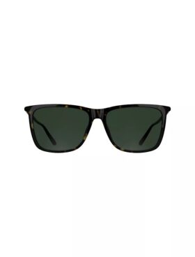 Moderne Sonnenbrille aus Acetat in modifizierter Rechteckform