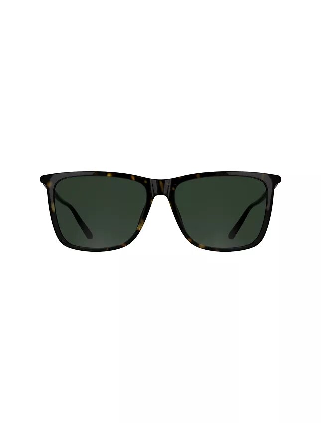 Moderne Sonnenbrille aus Acetat in modifizierter Rechteckform Moderne Sonnenbrille aus Acetat in modifizierter Rechteckform