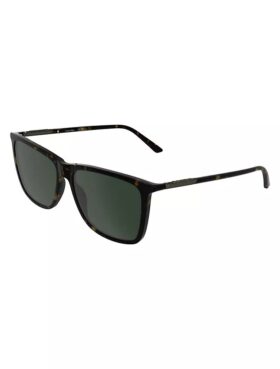 Moderne Sonnenbrille aus Acetat in modifizierter Rechteckform
