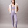 Moderne Sport-Leggings mit hoher Taille und 7/8-Beinlänge Moderne Sport-Leggings mit hoher Taille und 7/8-Beinlänge