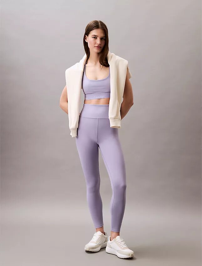 Moderne Sport-Leggings mit hoher Taille und 7/8-Beinlänge Moderne Sport-Leggings mit hoher Taille und 7/8-Beinlänge