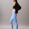Moderne Sport-Leggings mit hoher Taille und 7/8-Beinlänge Moderne Sport-Leggings mit hoher Taille und 7/8-Beinlänge