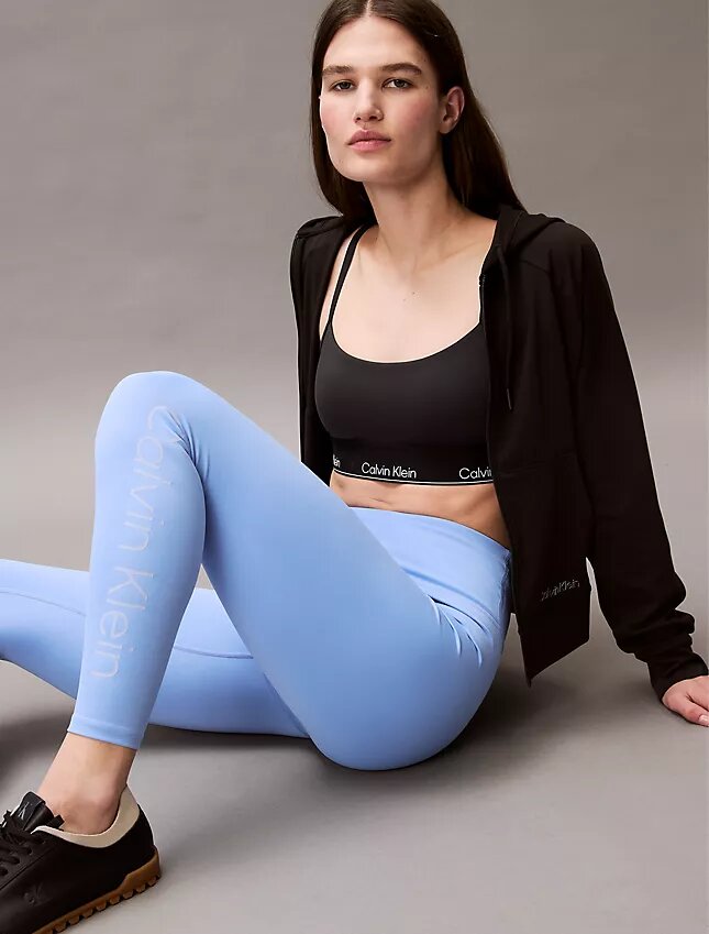 Moderne Sport-Leggings mit hoher Taille und 7/8-Beinlänge Moderne Sport-Leggings mit hoher Taille und 7/8-Beinlänge