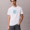 Modernes Calvin Klein T-Shirt mit grafischem Logo Modernes Calvin Klein T-Shirt mit grafischem Logo