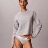 Modernes, locker sitzendes Sweatshirt aus Frottee Modernes, locker sitzendes Sweatshirt aus Frottee